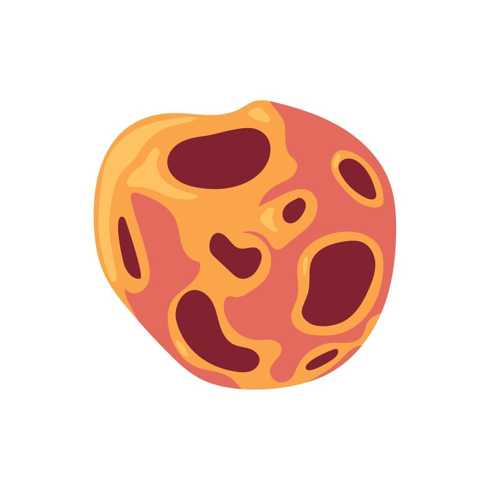 space asteroid icon vector