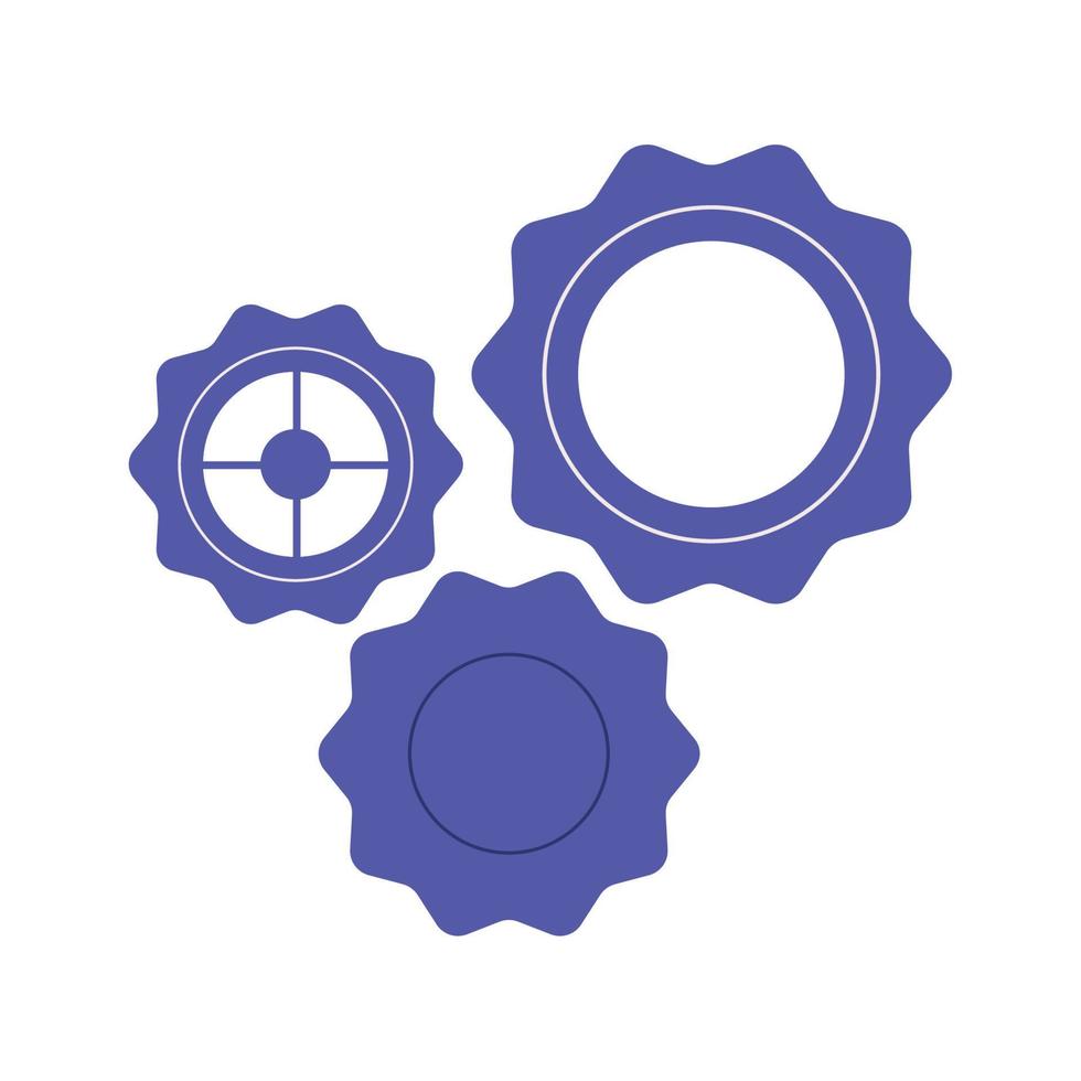 gears cogwheels work vector