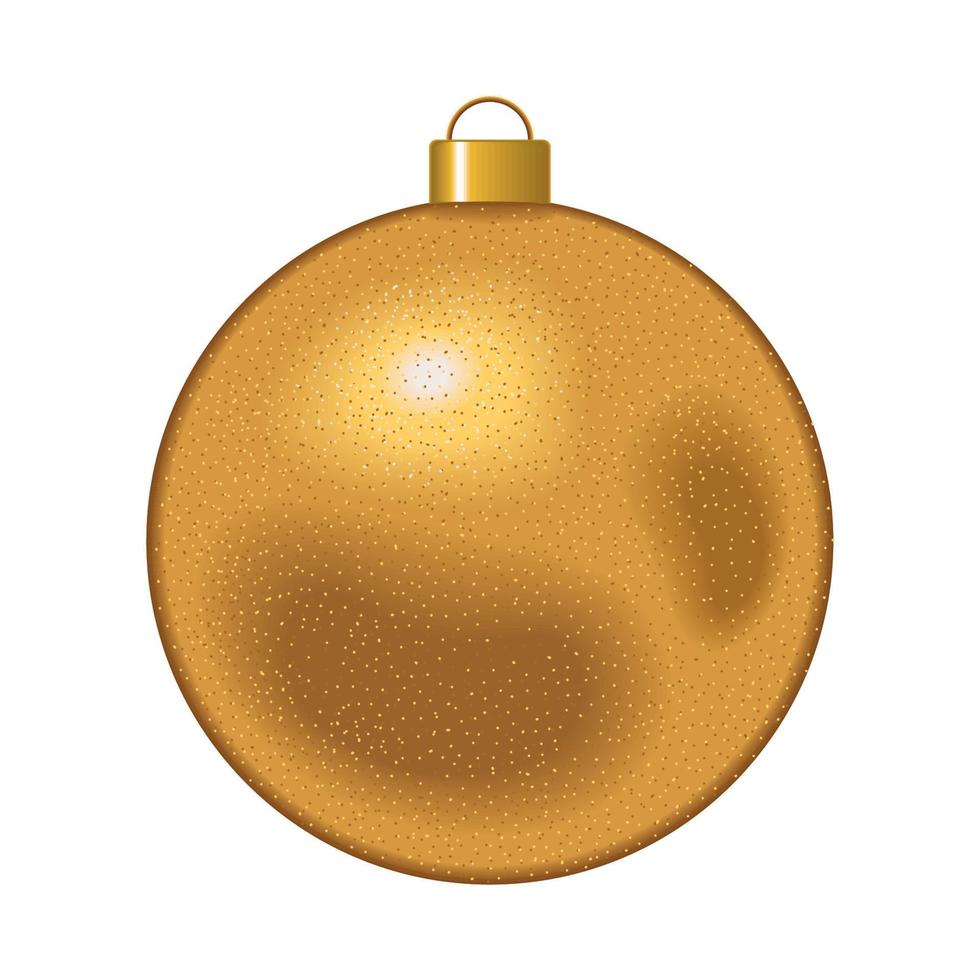 ball bauble elegant christmas vector