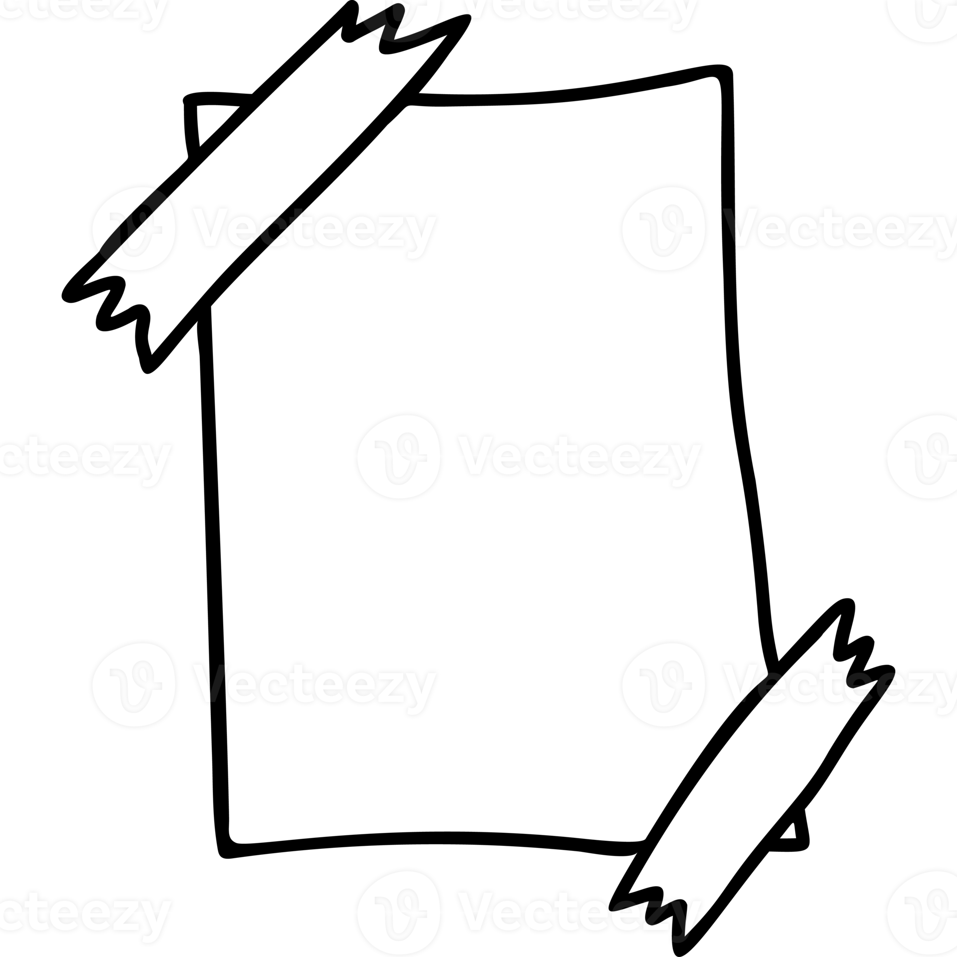 Paper. note. hand drawing 16756668 PNG