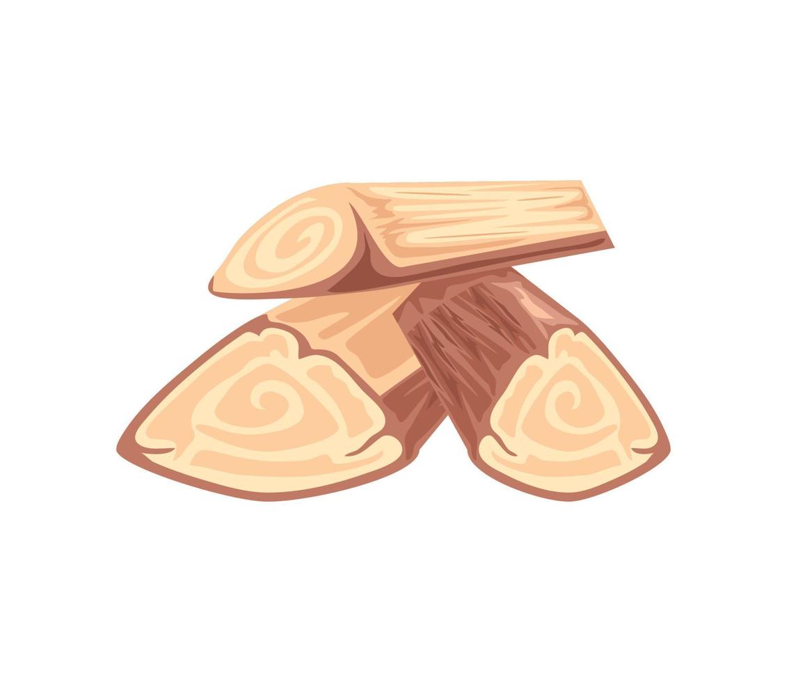 firewood icon isolated vector