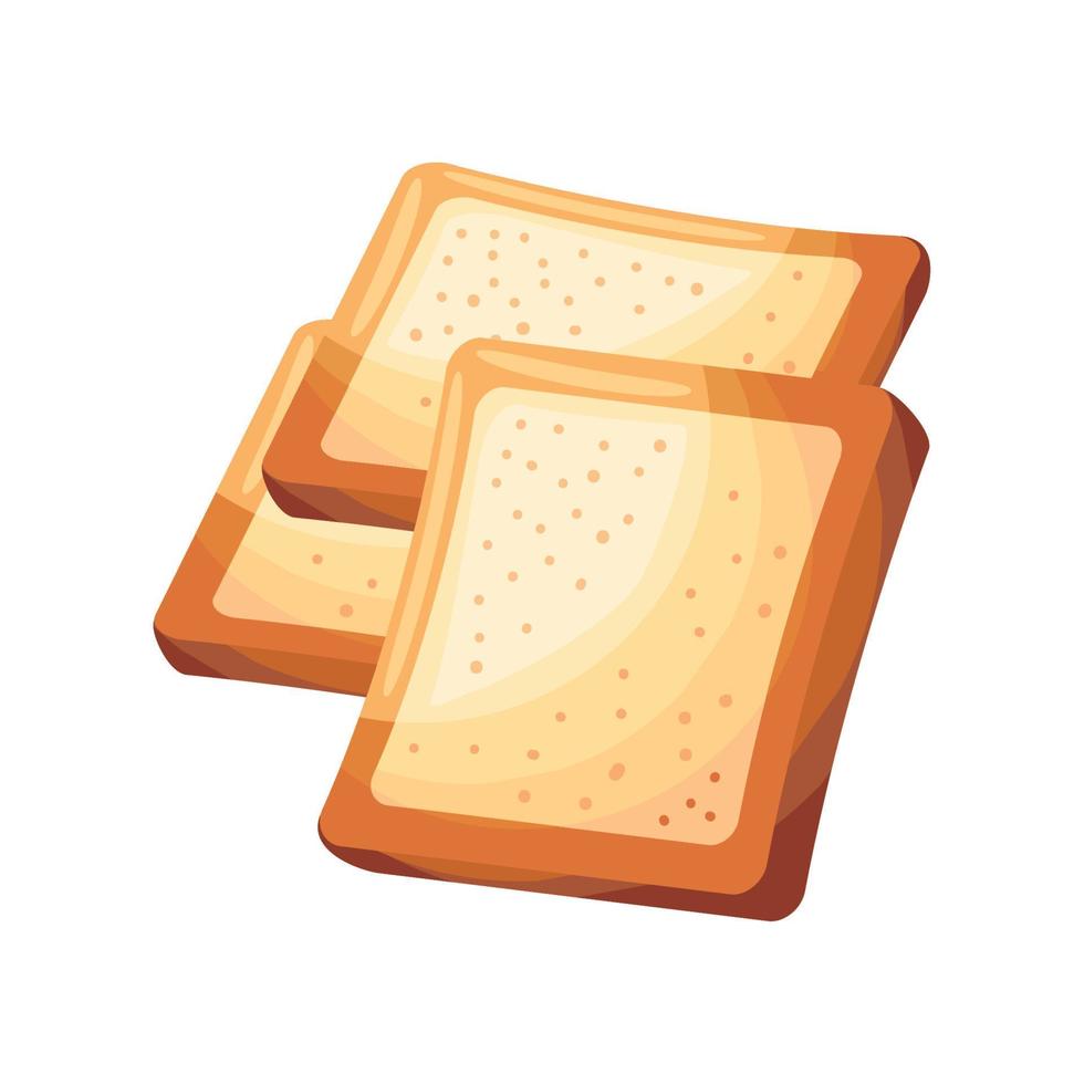 loaf of bread icon vector