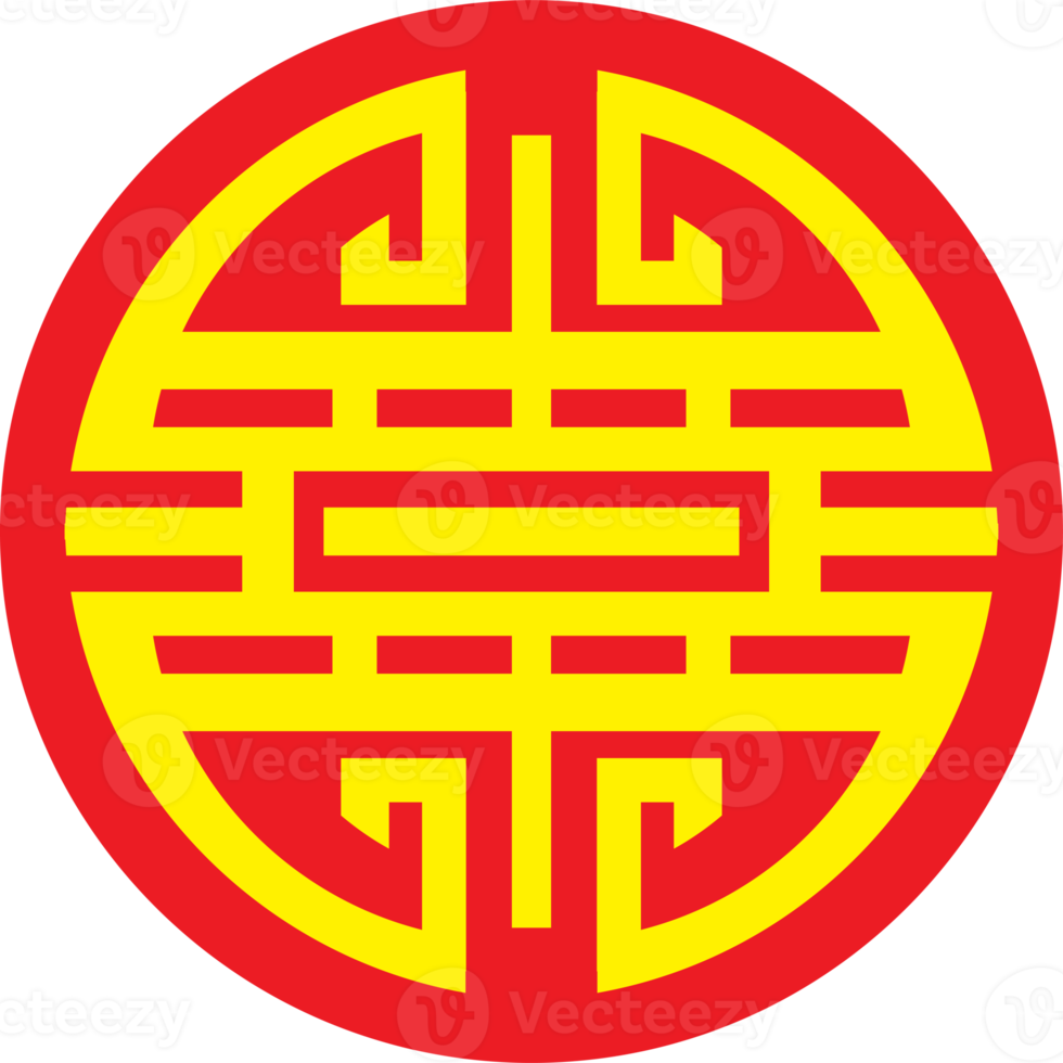 The longevity symbol Chinese or simple Chinese show icon png