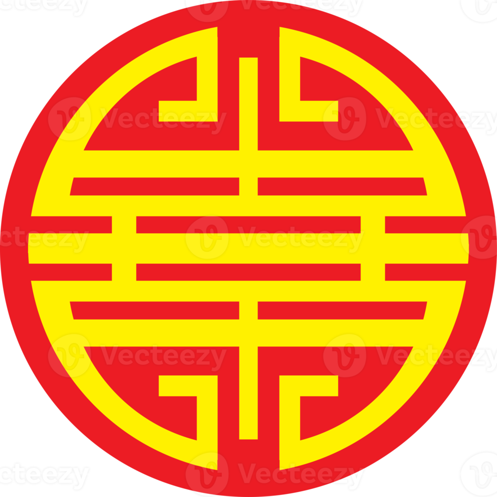 The longevity symbol Chinese or simple Chinese show icon png