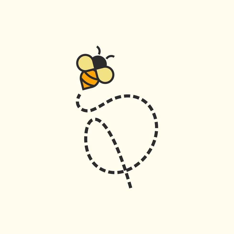 Initial Q Flying Bee vector