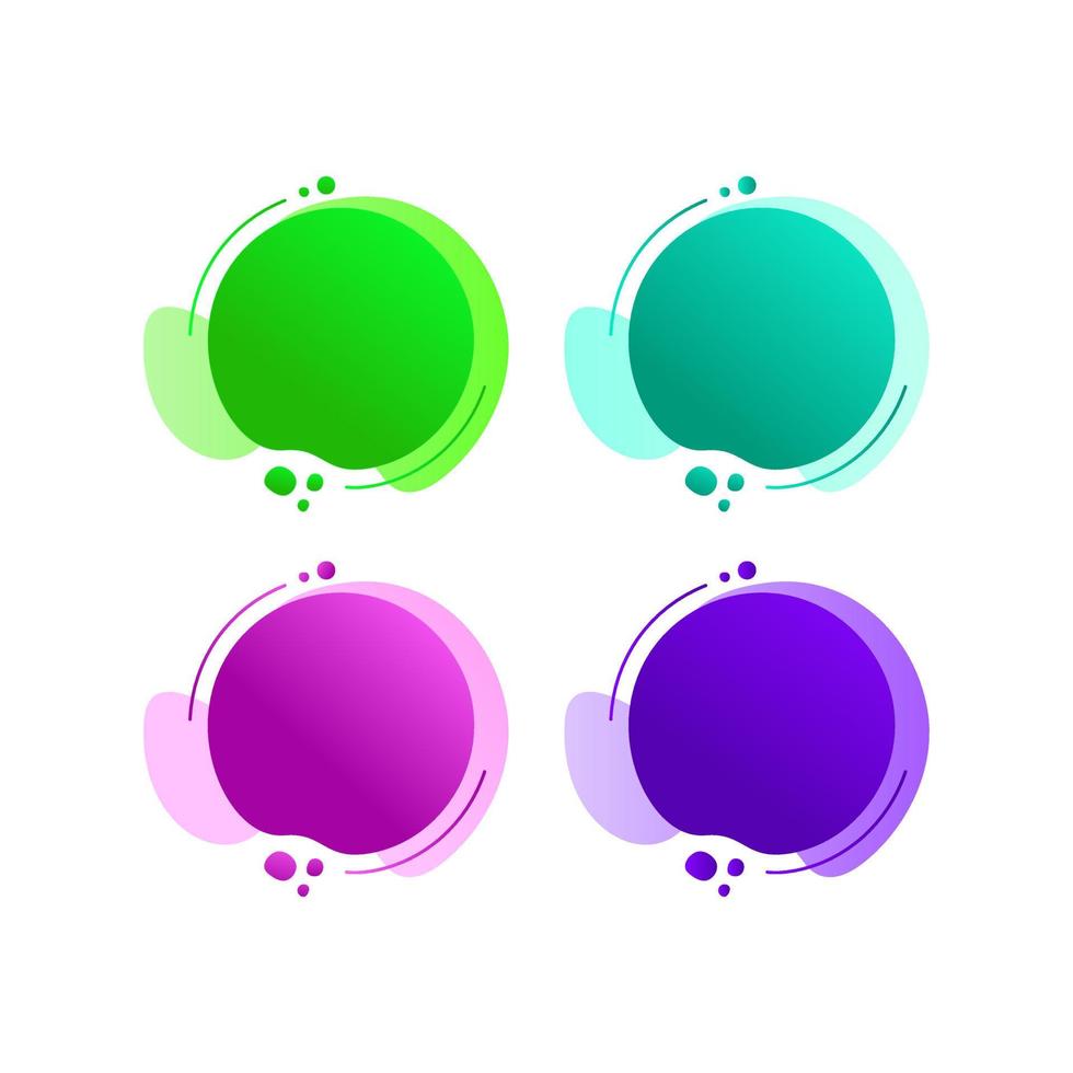 Modern and Colorful Fluid Banner Sale vector
