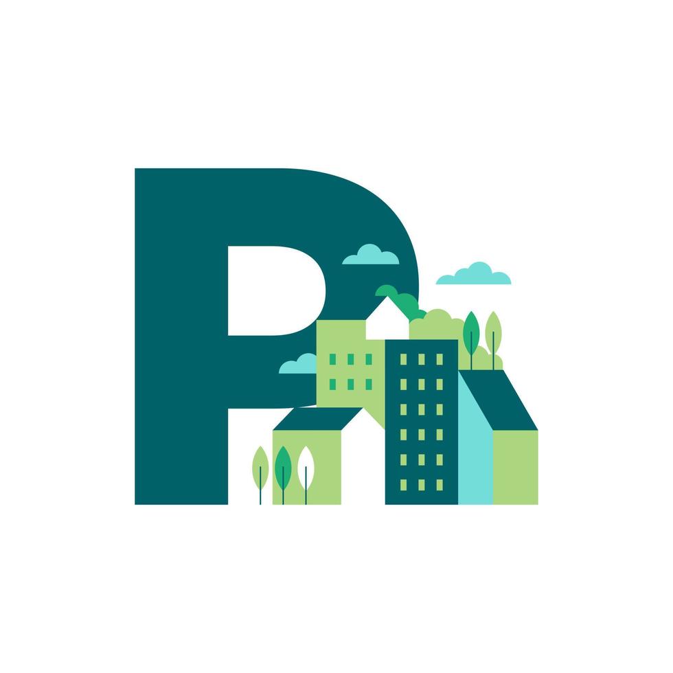 Initial P Building vector