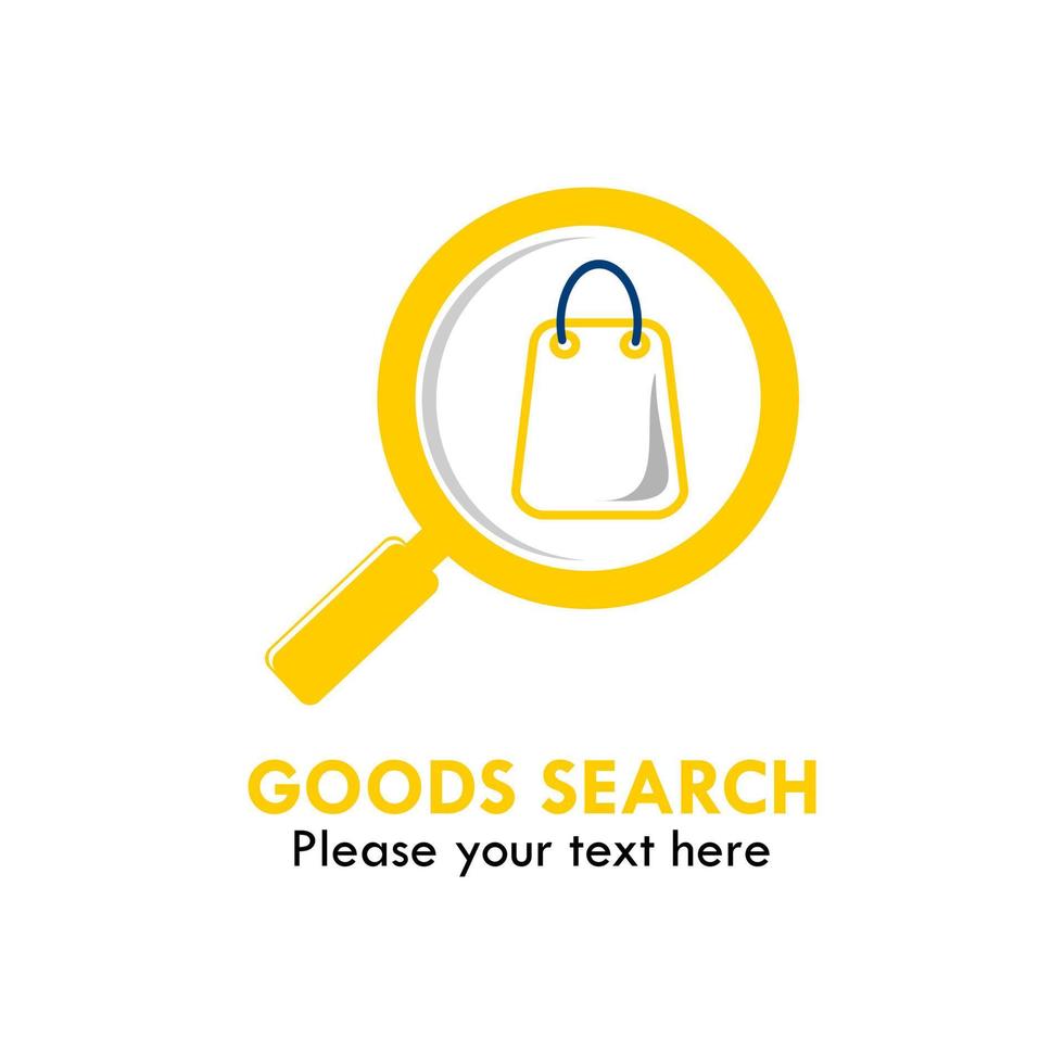 good search logo template illustration vector