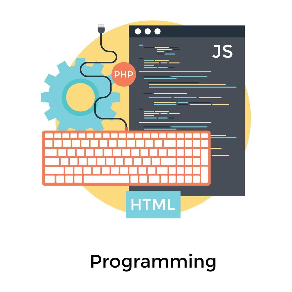 Trendy HTML Concepts 16760632 Vector Art at Vecteezy