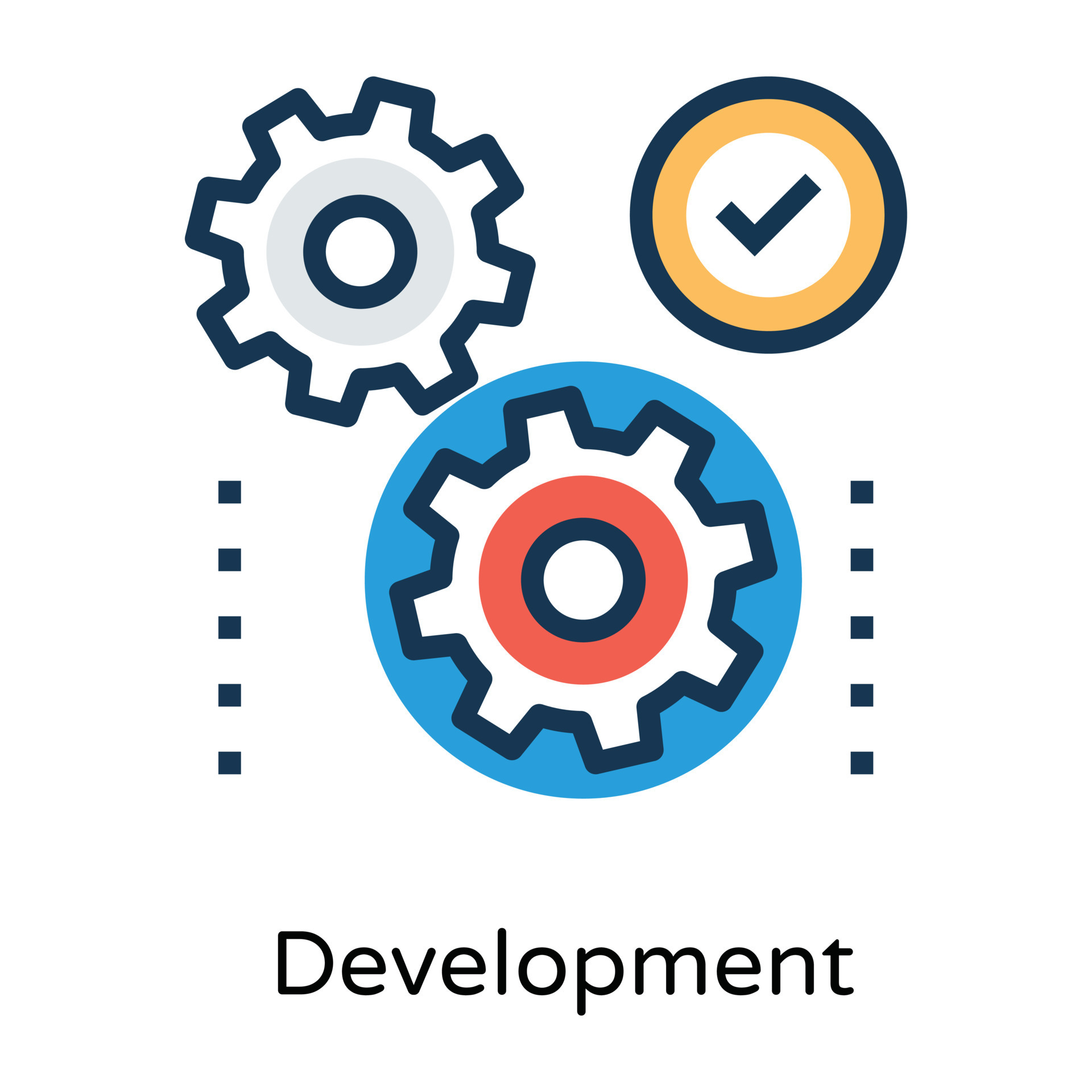 Trendy Project Management 16760680 Vector Art at Vecteezy