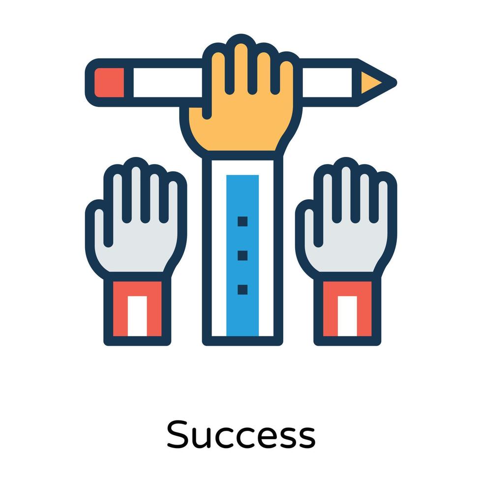 Trendy Creative Writing vector