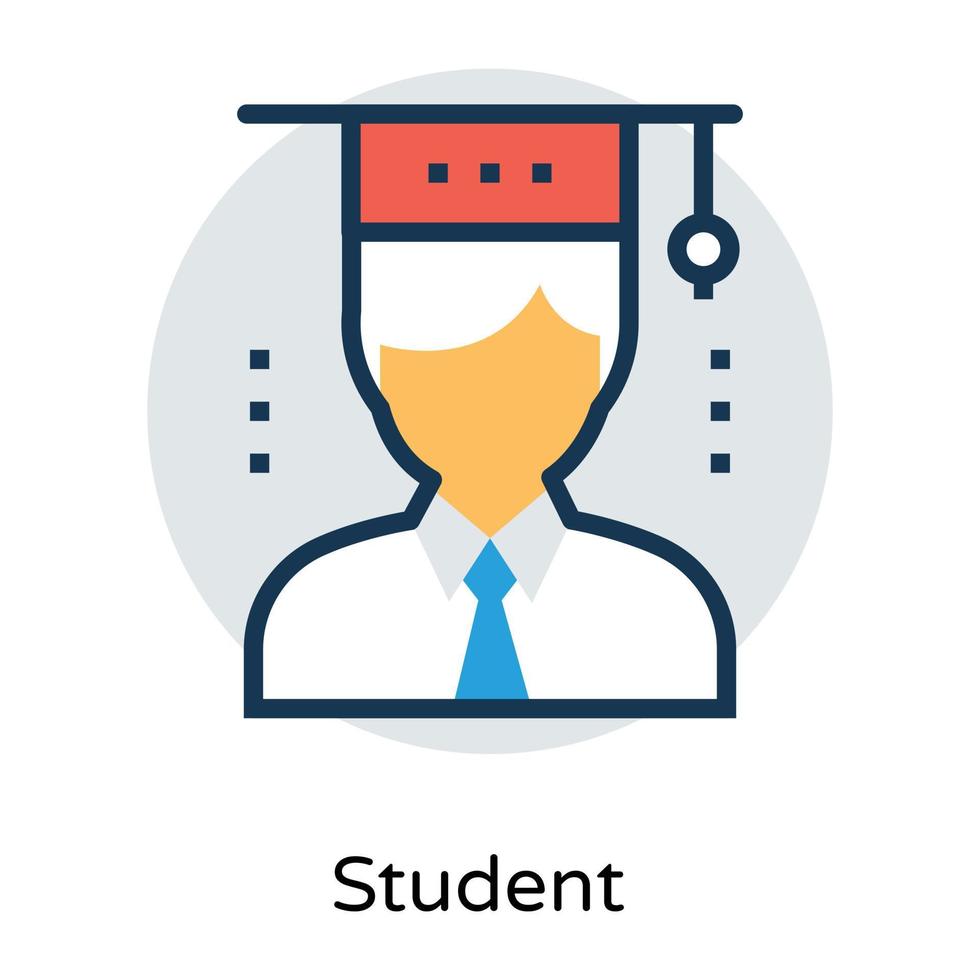 Trendy Graduate Concepts vector
