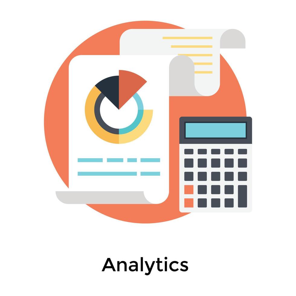 Trendy Web Analytics vector