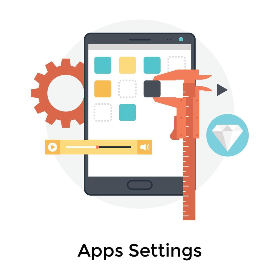 Trendy App Development. 16761607 Vector Art at Vecteezy