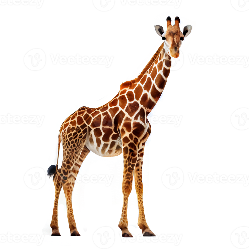 Tiergiraffe isoliert png