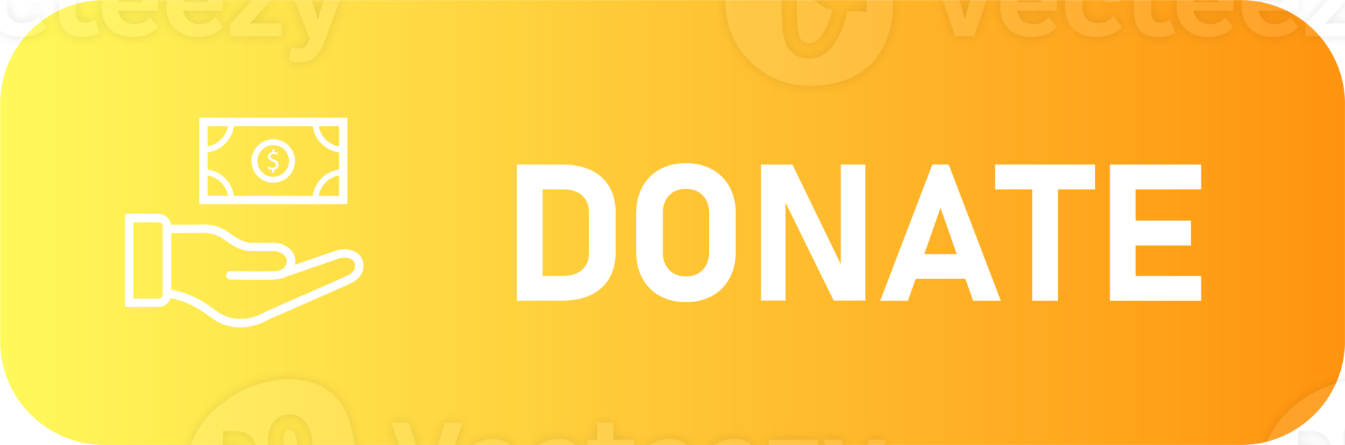 donera ikon i lutning färger. donation tecken illustration. png