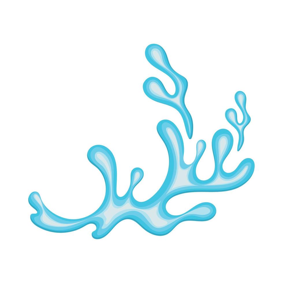 h2o splashes nature vector