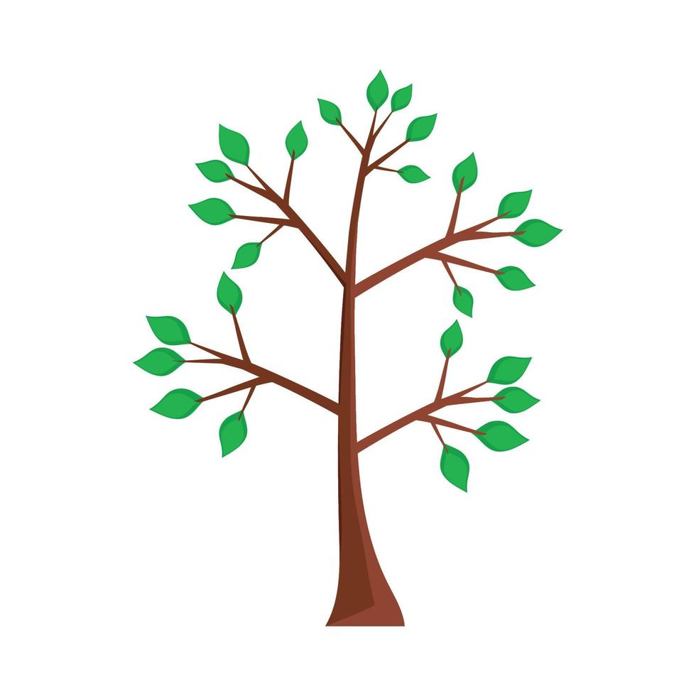autumn tree plant forest vector