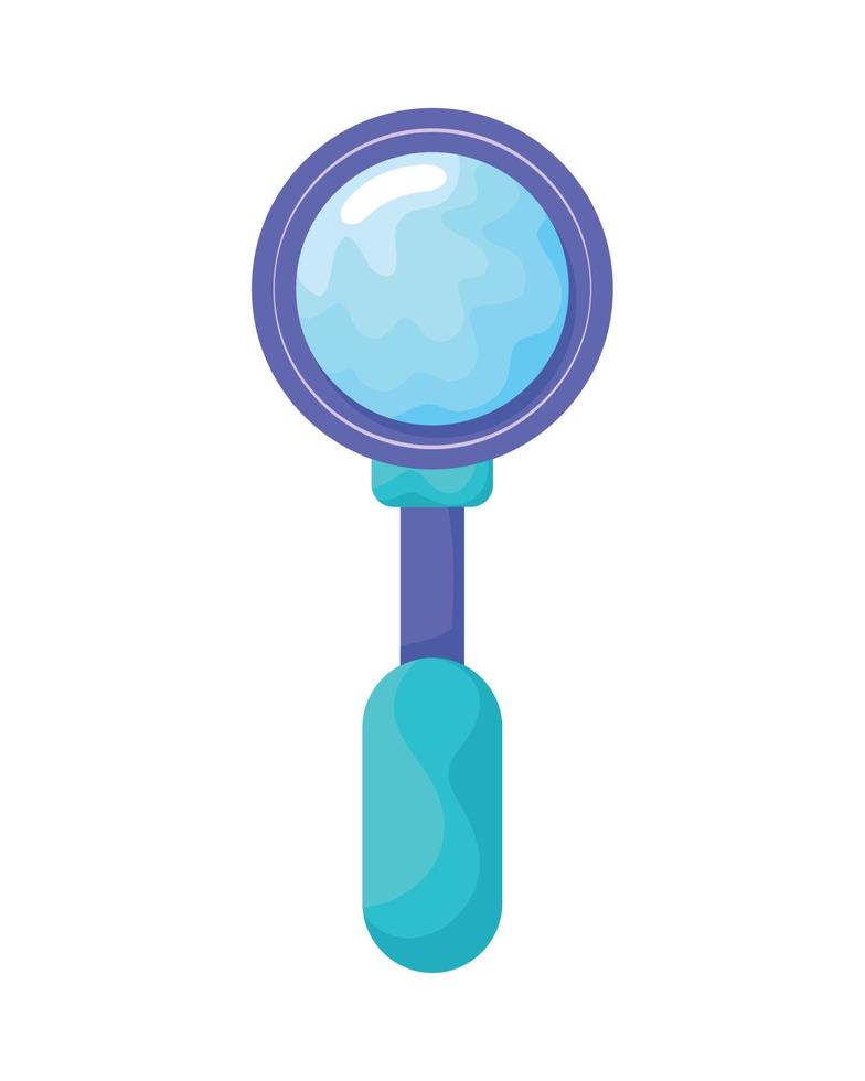 magnifying glass search vector
