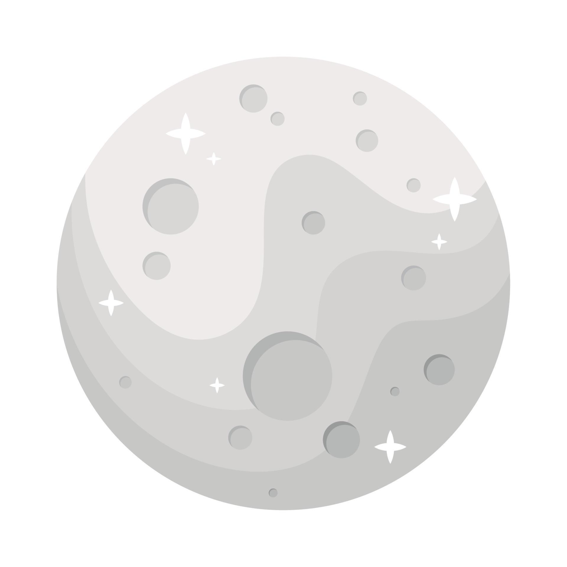 white full moon 16762887 Vector Art at Vecteezy