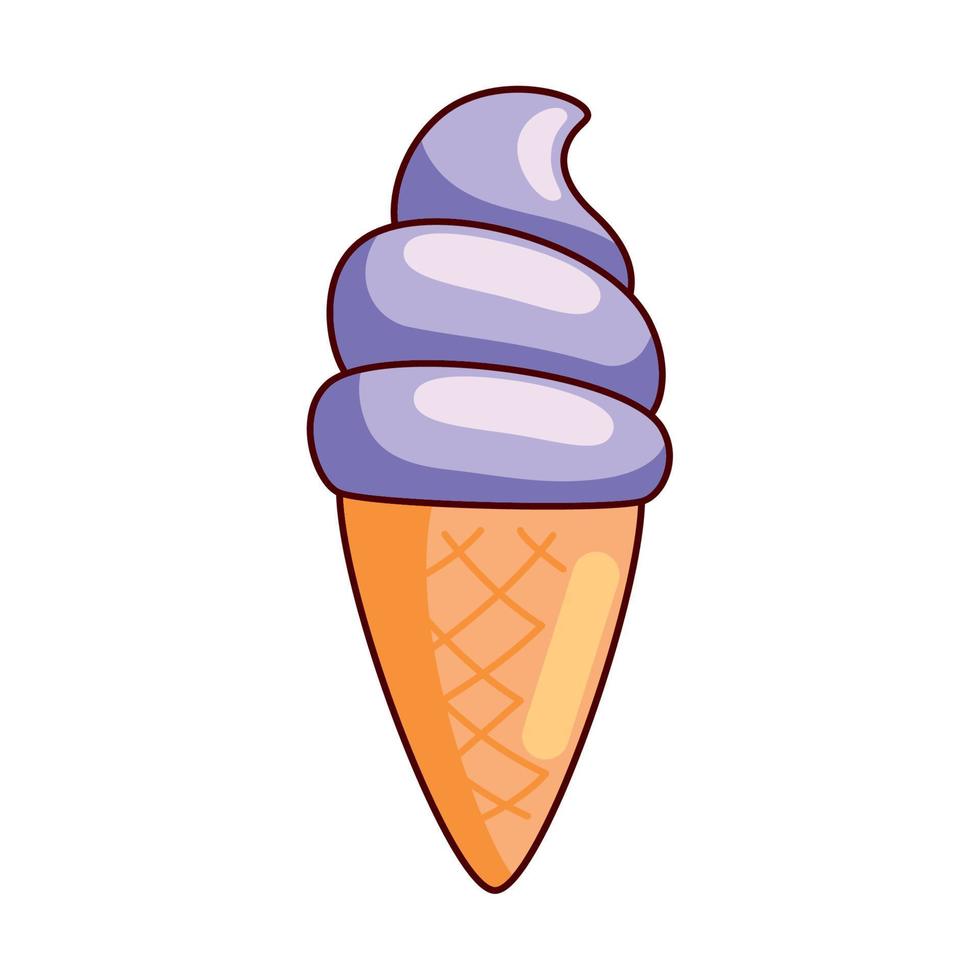 ice cream sweet vector