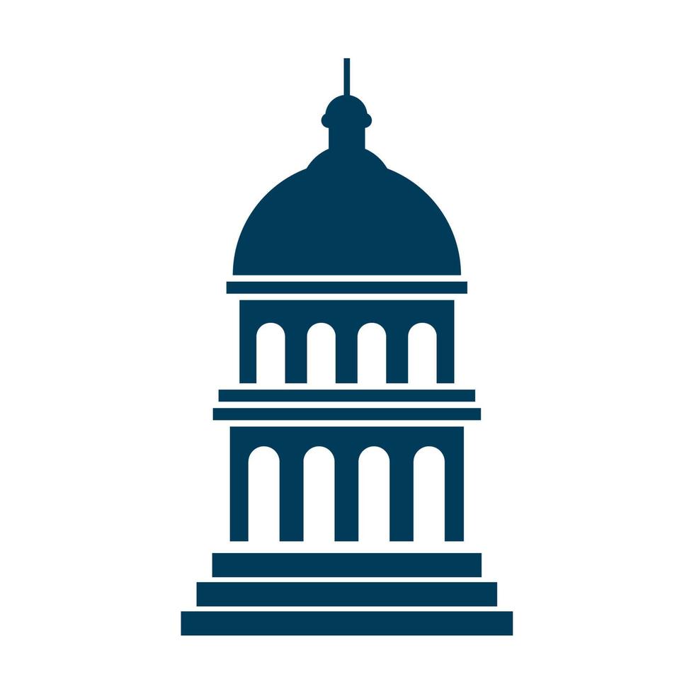 usa capitol building vector