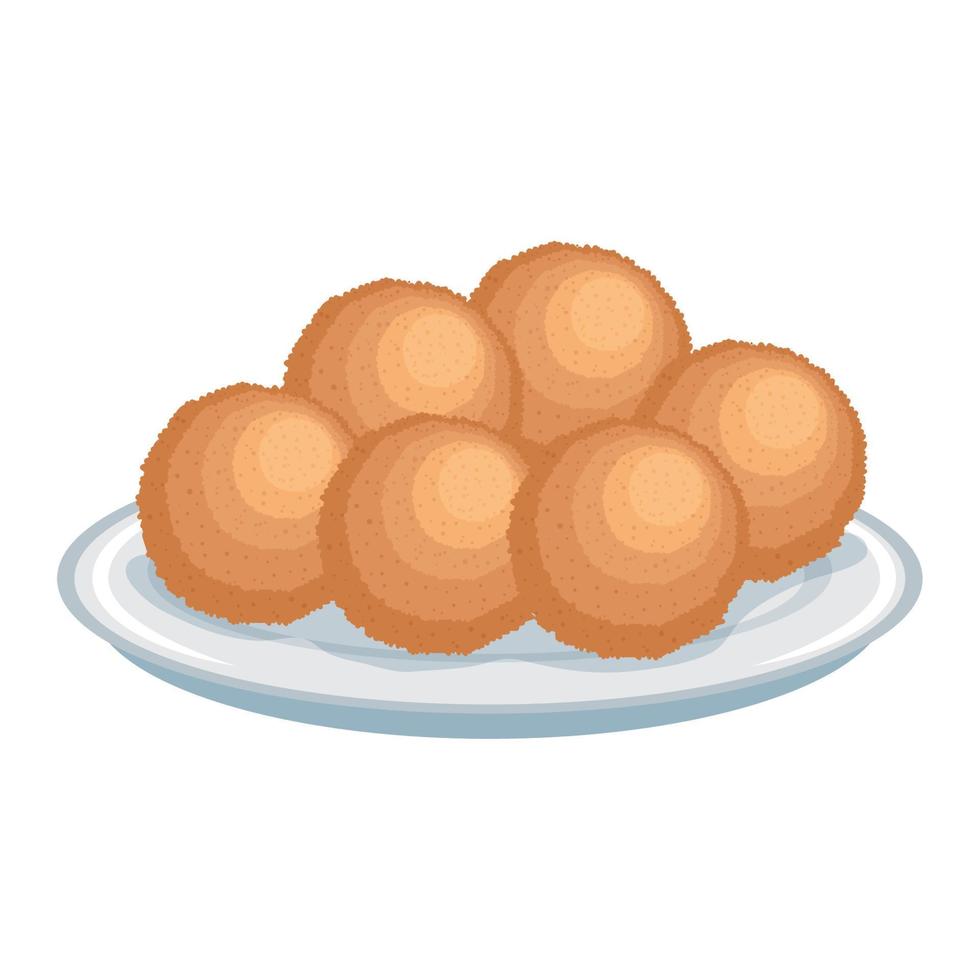 til ladoo lohri traditional food vector