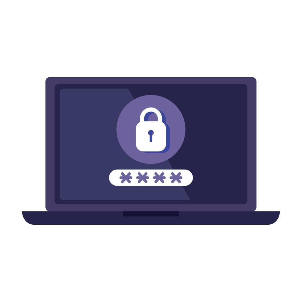 laptop with password access vector