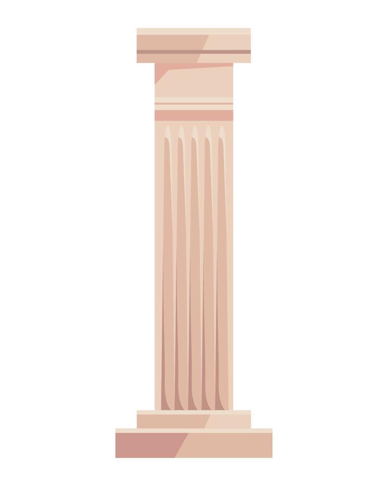 columna de cultura griega vector