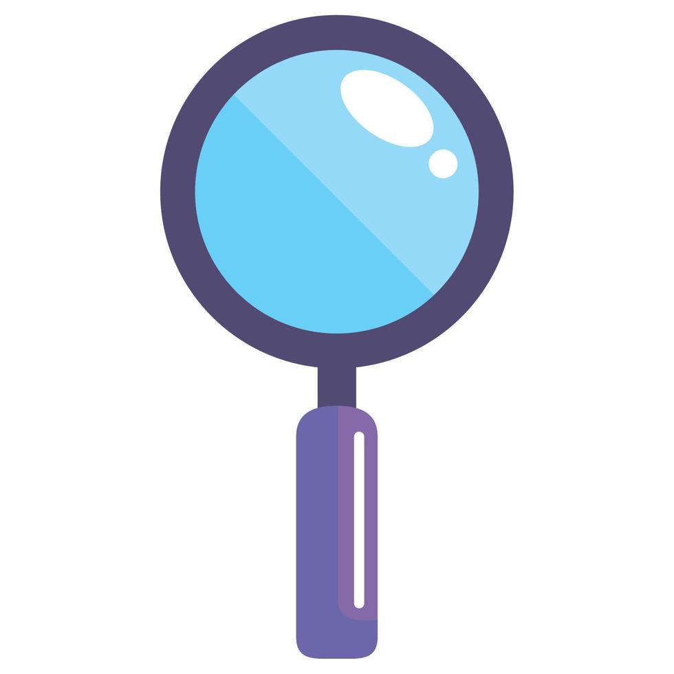 magnifying glass search vector