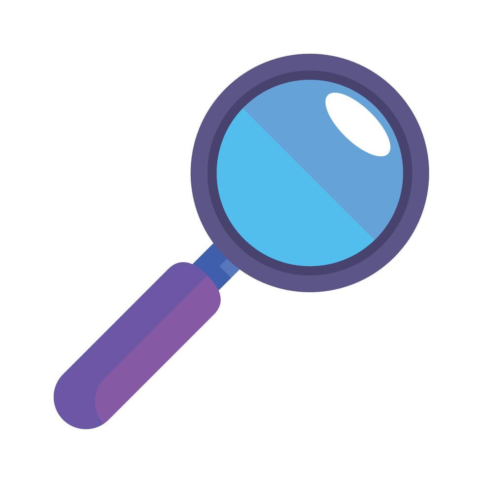 magnifying glass search vector