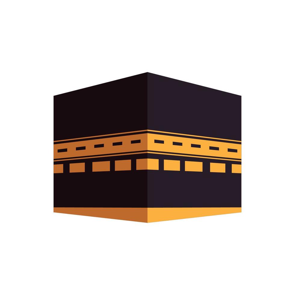 mecca muslim culture vector