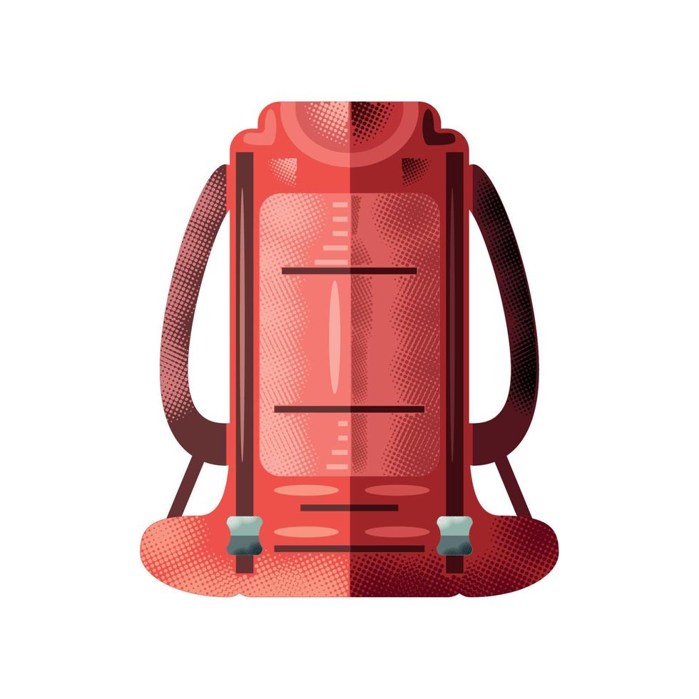 travel backpack icon vector