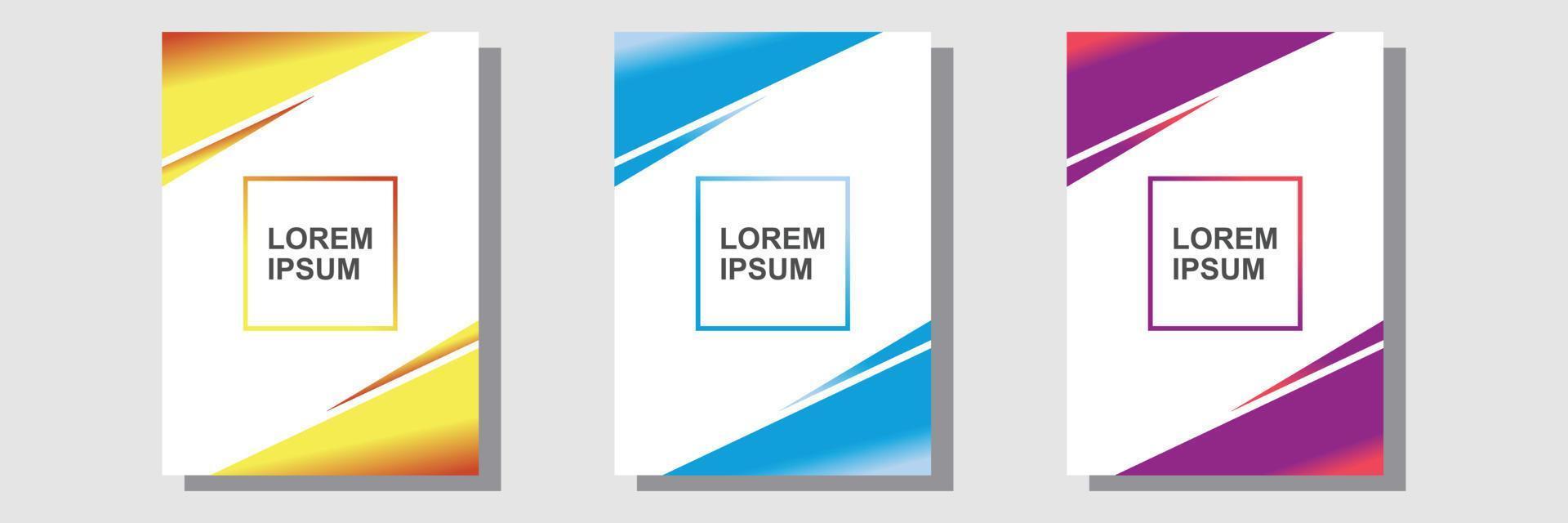 Modern abstrack cover design, background, flyer vector