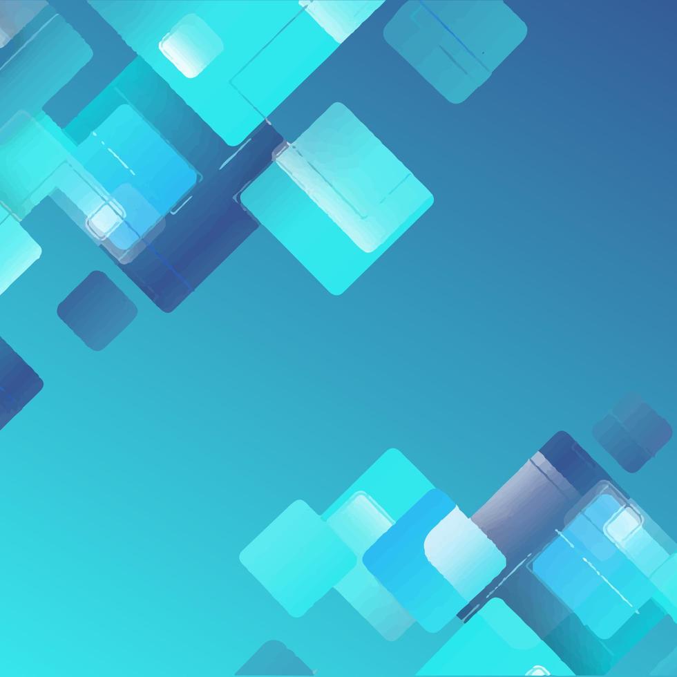 abstract blue background geometric vector