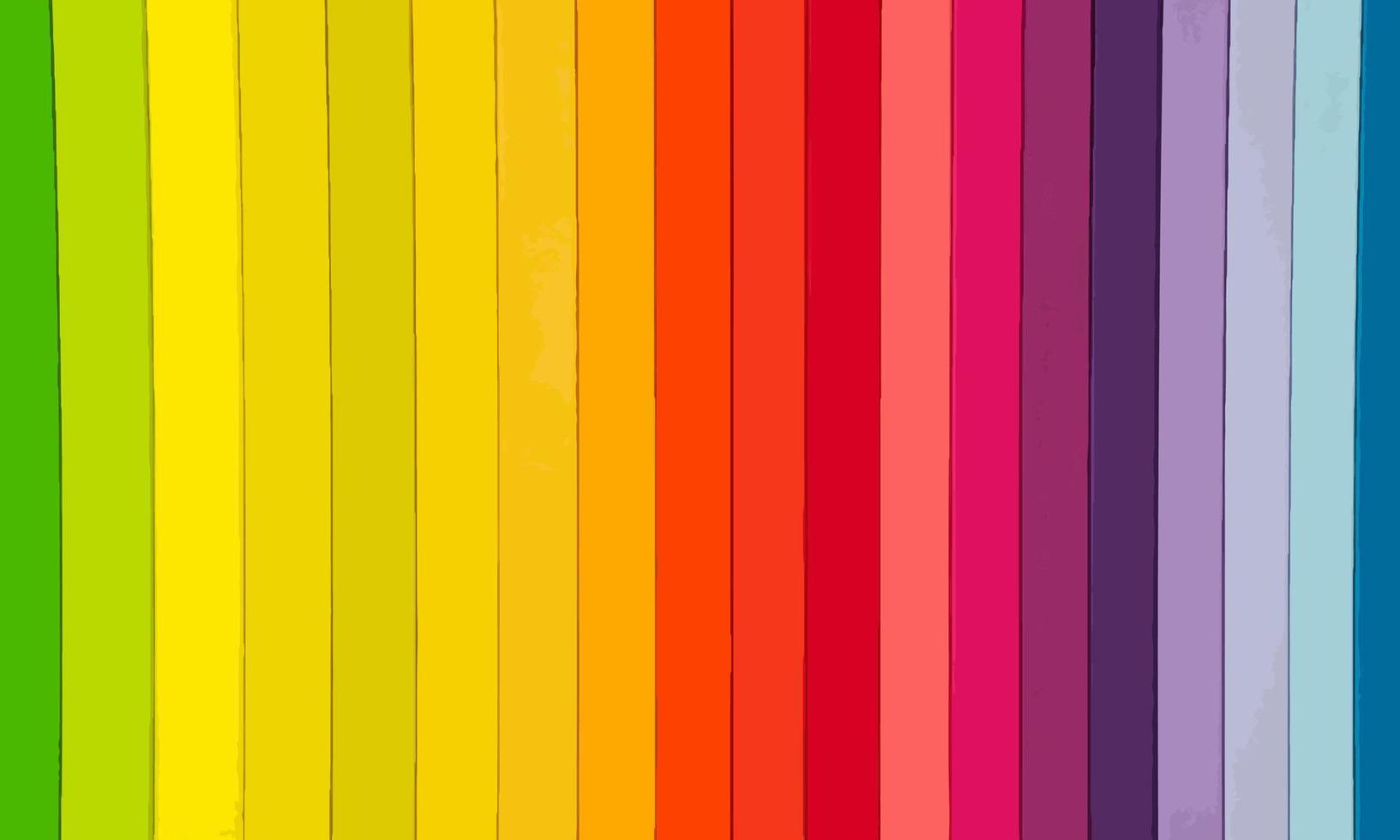 fondo bordeado de arco iris vector