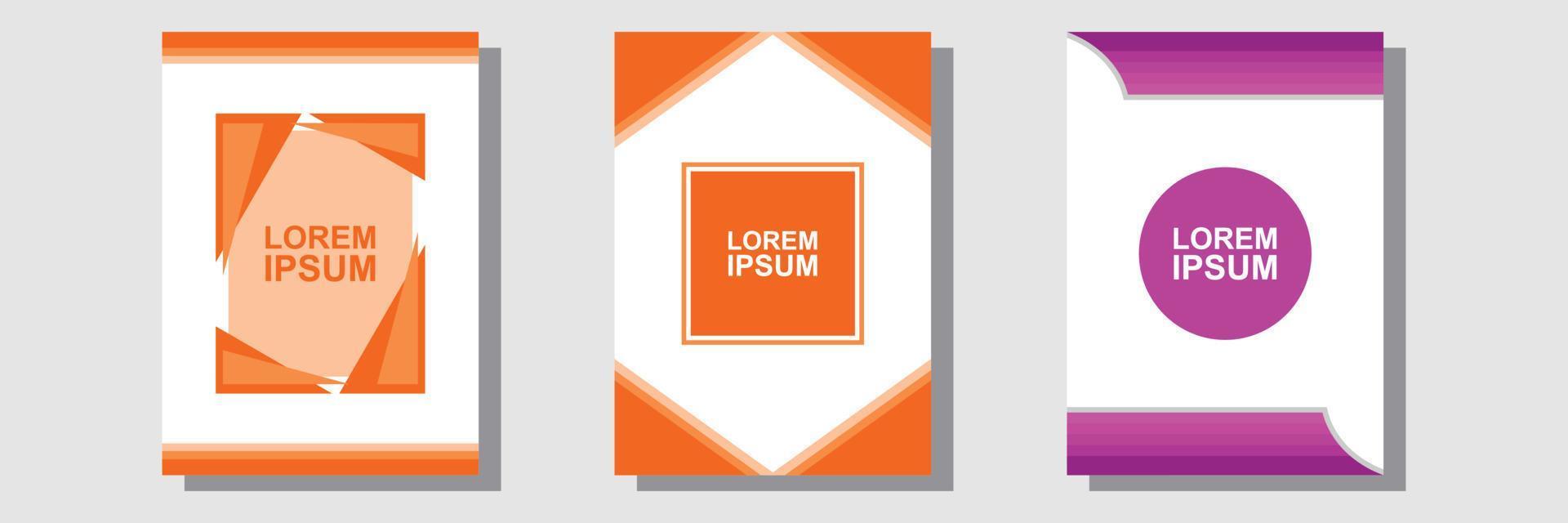 Modern abstrack cover design, background, flyer vector