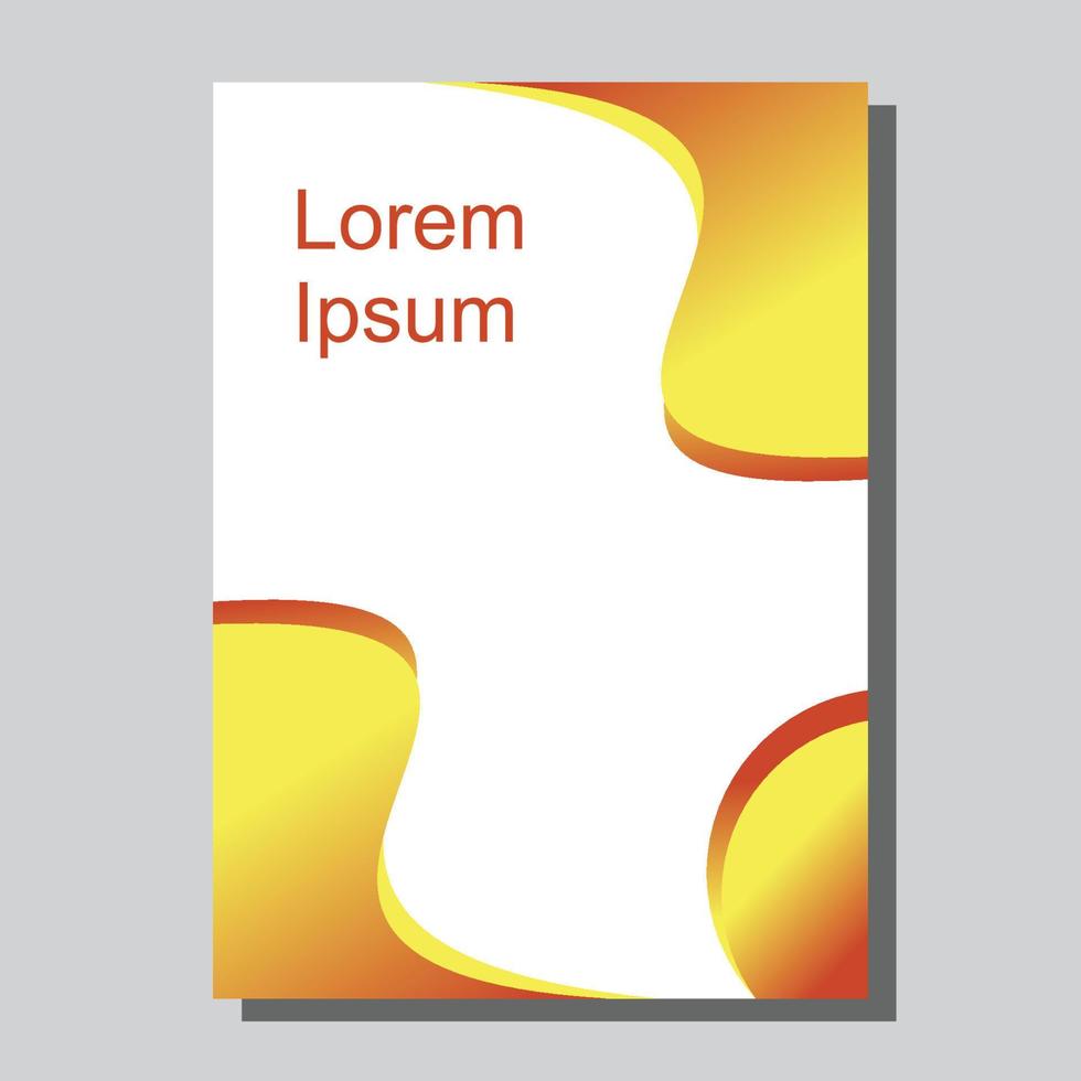 Modern abstrack cover design, background, flyer vector