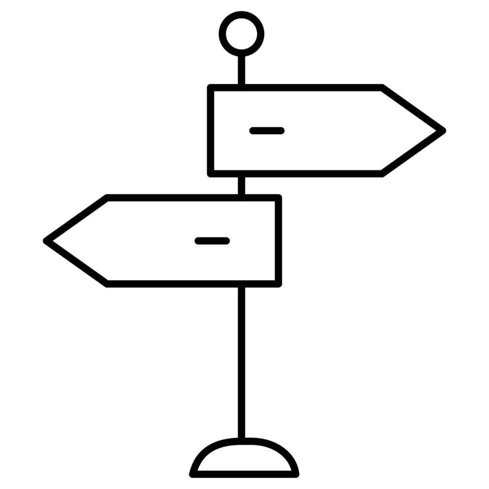 Direction Board which can easily edit or modify vector