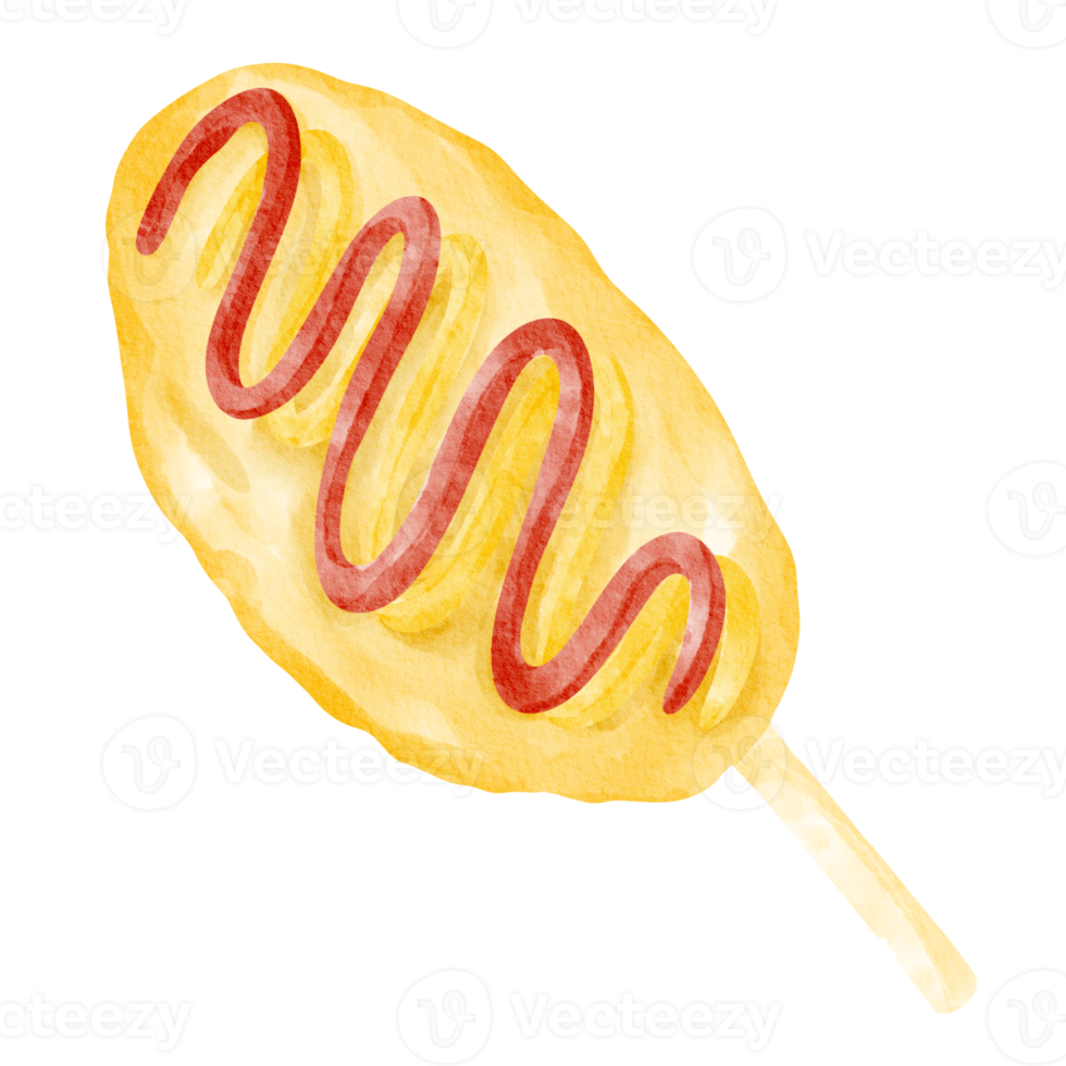 Corn Dog koreanisches Essen png