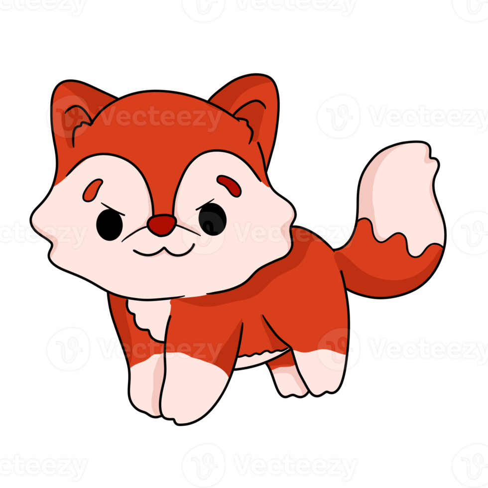 fox cartoon animal png