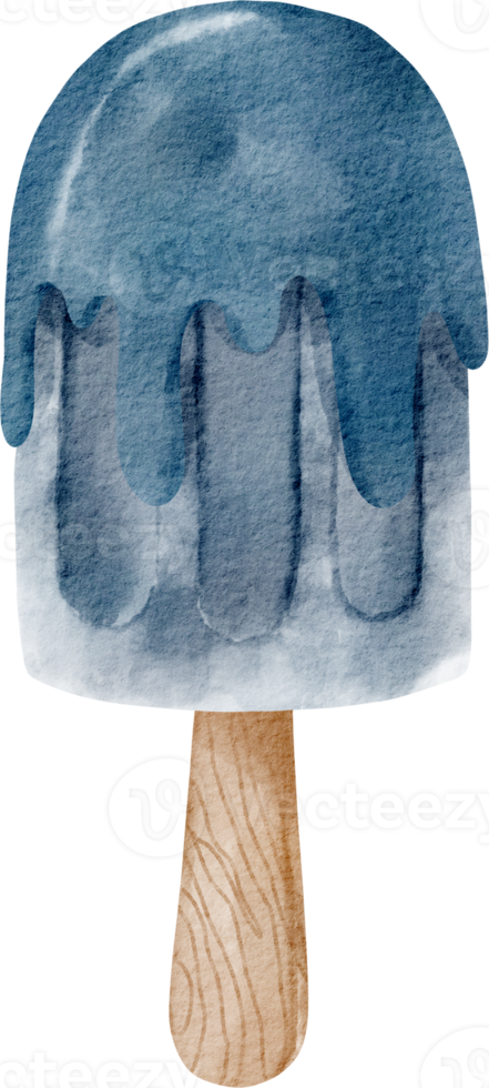 watercolor ice cream clip art element png