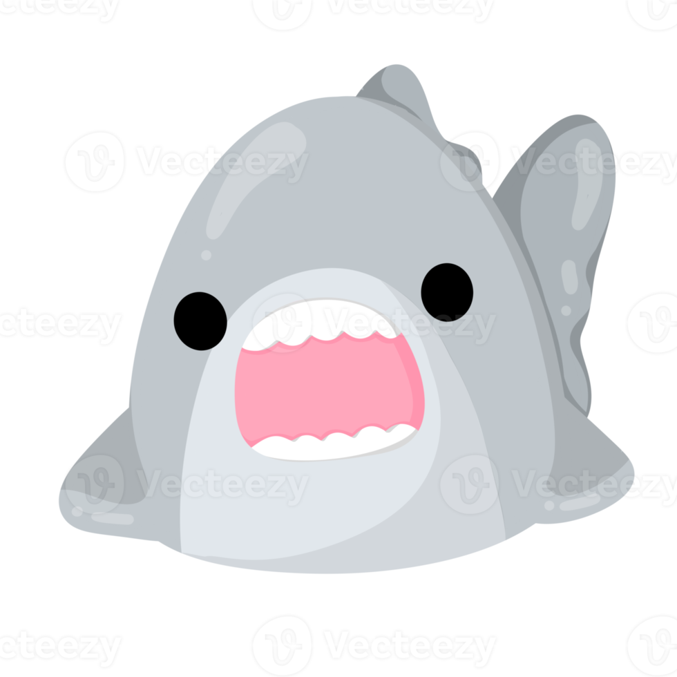 shark cartoon sea animal png