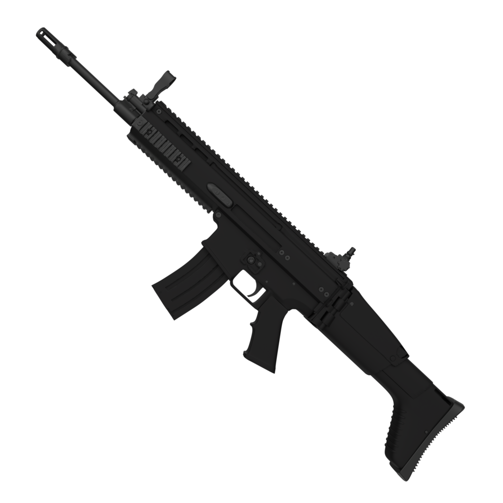 arma de rifle isolada em transparente png