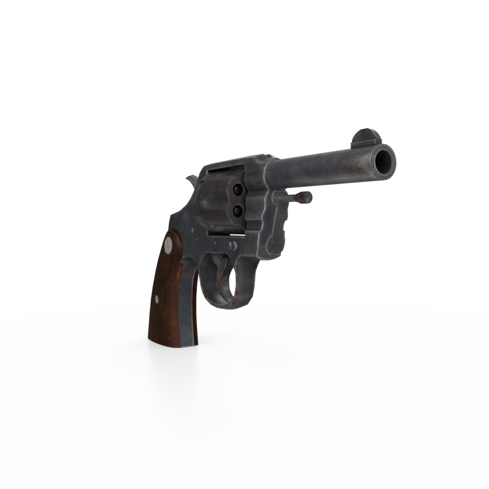 revolver et balles png