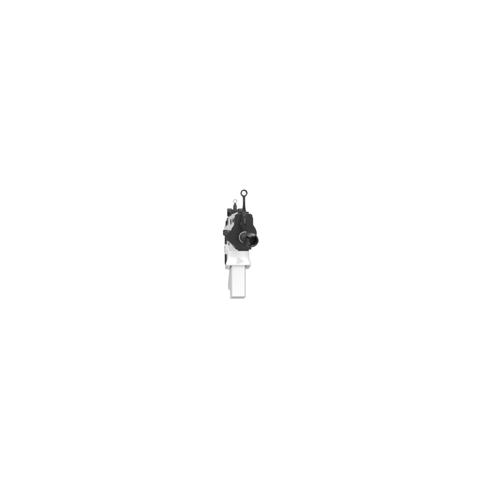 gun and bullets isolated on background png
