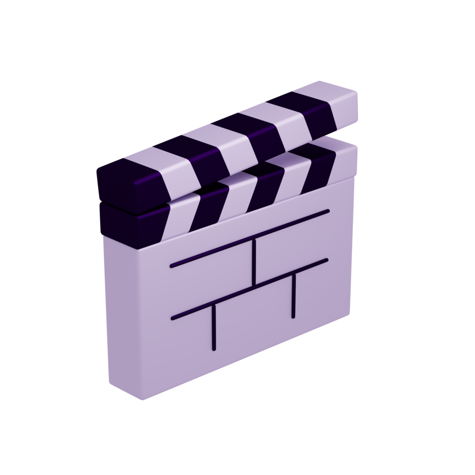 Kino und Film 3D-Symbol png