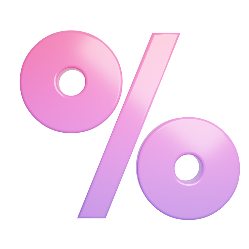 3D sale promotion icon png