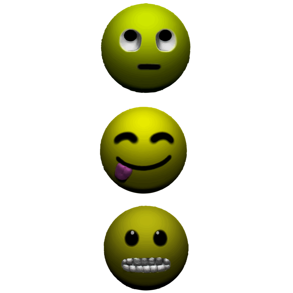 emojis jaune mignon png