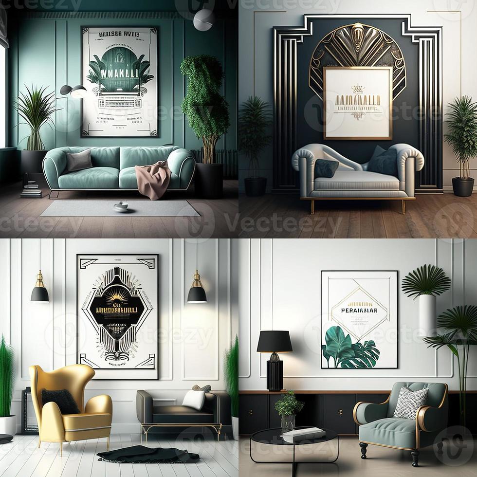 Blank place advertising screen. Poster mockup. Banner mockup. Billboard mockup. Light box showcase mockup. photo